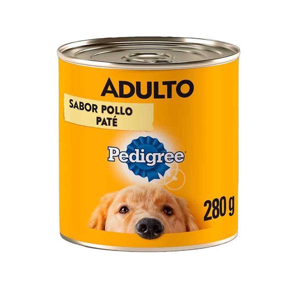 Pedigree Lata Paté Pollo 280 Grs