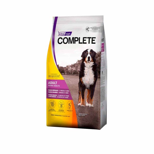 Complete Perro Adulto Raza Mediana Y Grande