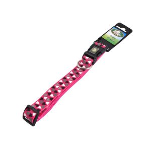 Collar Triangulo Fucsia S