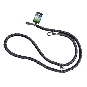 Correa Ramal Trenzado Negro M