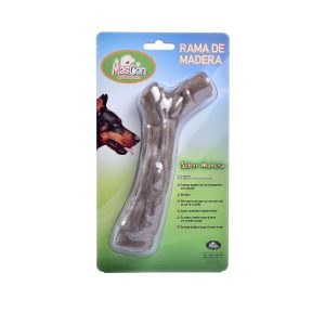 Juguete Hueso Rama de Madera Café S
