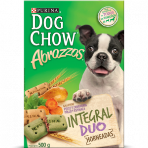 Galleta Dog chow Abrazzos Int Duo 500 Grs