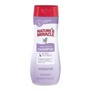 Shampoo Control de Olor Aroma Lavanda Nature's Miracle 473 Ml