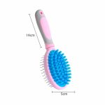 cepillo doble con masajeador Rosa con gris