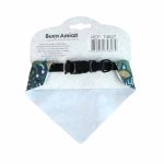 collar pañuelo verde dinosaurio plantas