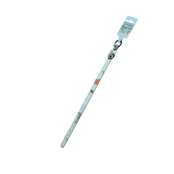 collar verde agua con animalitos