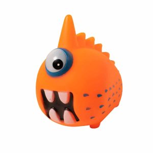 juguete monstruo naranja