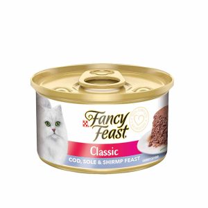 fancy feast mousse pescado y camaron
