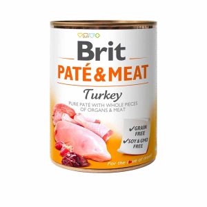 Brit Care Lata Pate y Meat Turkey