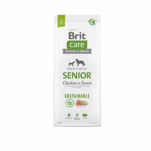 brit care senior chicken and insect