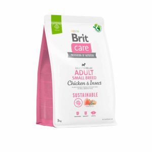 brit care small chicken and insect sustainable 3k