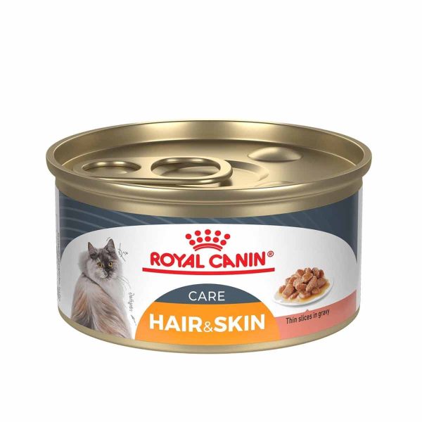 royal canin lata gato hair and skin