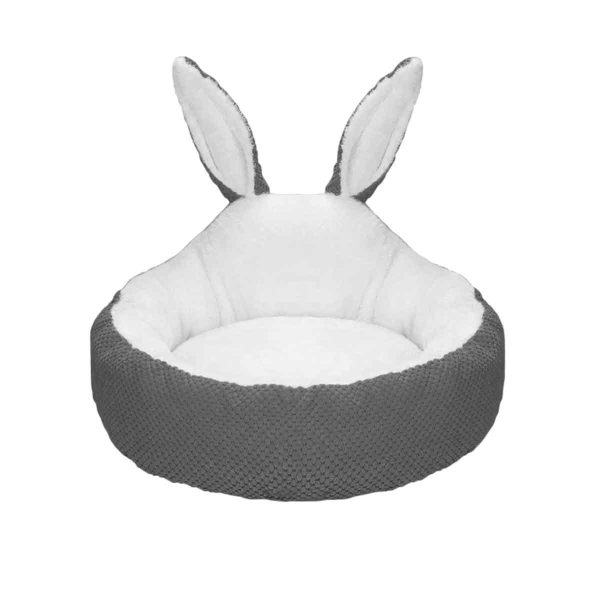 producto cama con orejas gris