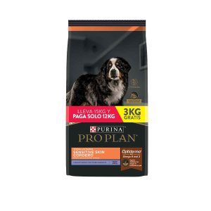 Pro Plan Sensitive Skin Cordero 12 kgs + 3 Kgs