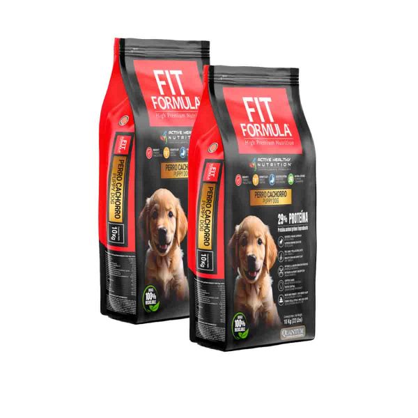 2 Sacos Fit Formula Cachorro 10 Kgs