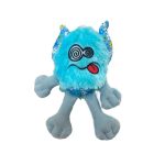 Juguete Peluche Docamonsters Redondo con Sonido Azul