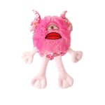 Juguete Peluche Docamonsters Redondo con Sonido Fucsia