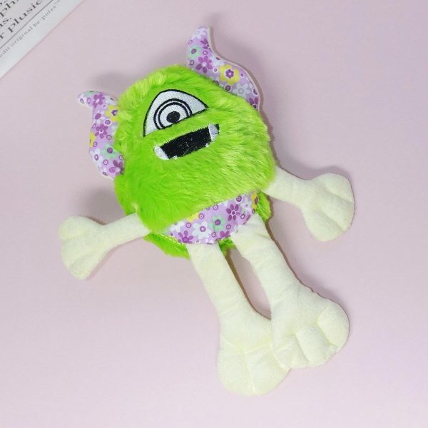 Juguete Peluche Docamonsters Redondo con Sonido Verde