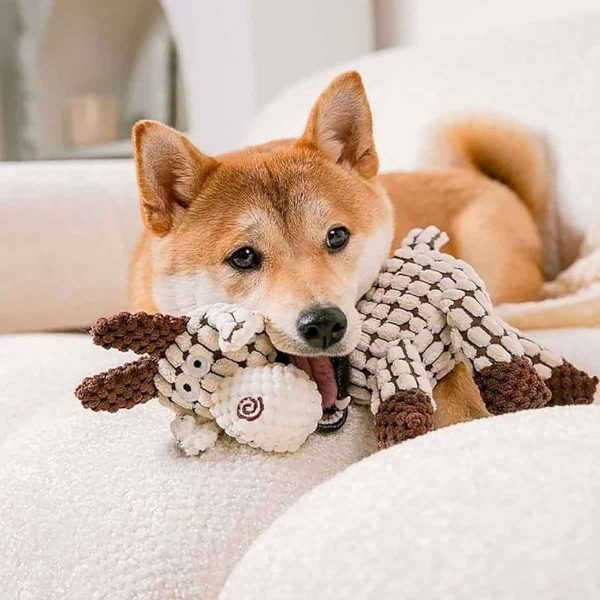 Juguete Peluche Jirafa Blanco/Marrón