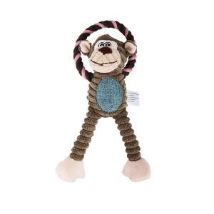 Juguete Peluche Mono Mordedor Cuerda/Chillón