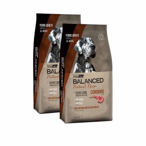 2 Sacos Balanced Perro natural Recipe Cordero