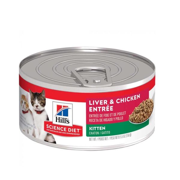 Hills Lata Kitten Liver & Chicken