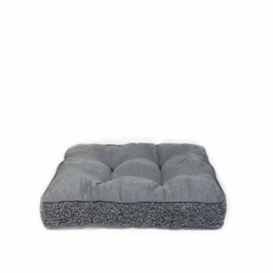 Cama Perro Negro/Gris Con Gamusa