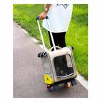 Mochila Transportadora con manilla y ruedas