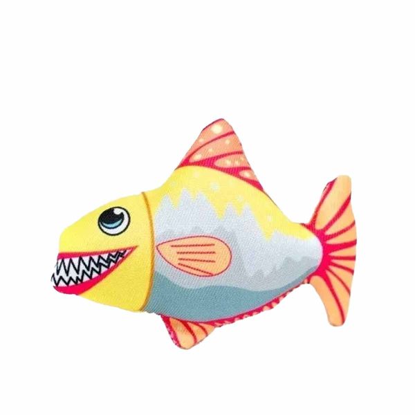 Peluche Pez Amarillo con Catnip