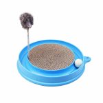 Rascador Turquesa con Pelota, Ratón y Catnip