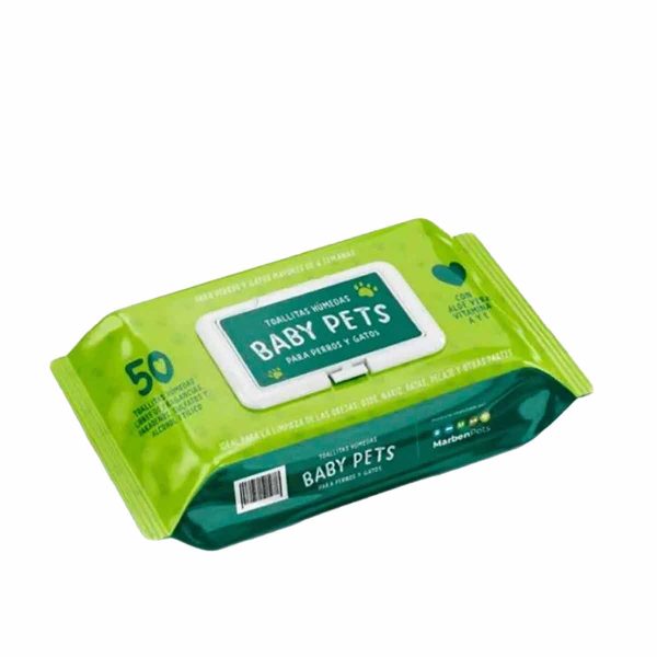 TOALLITA-HÚMEDA-BABY-PETS-50-UNIDADES Baby Pets Toallitas húmedas