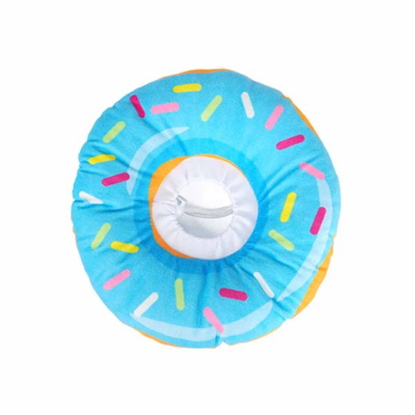 Collar Isabelino Inflable Dona Azul