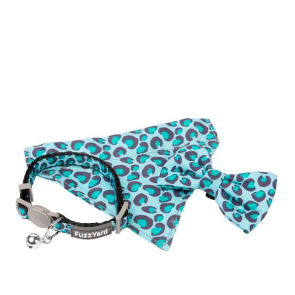 Fuzzyard Pack Collares Cat Wild One Aqua