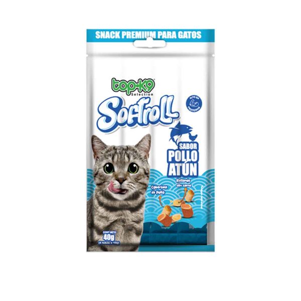 Snack Softroll Pollo y Atun 4 Sobres Snack Softroll Pollo y Atún 4 Sobres