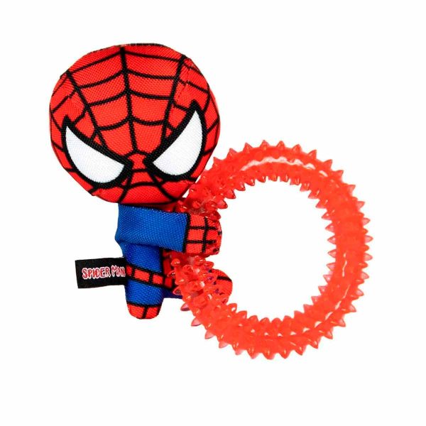 Juguete Mordedor Dental Circular Spiderman