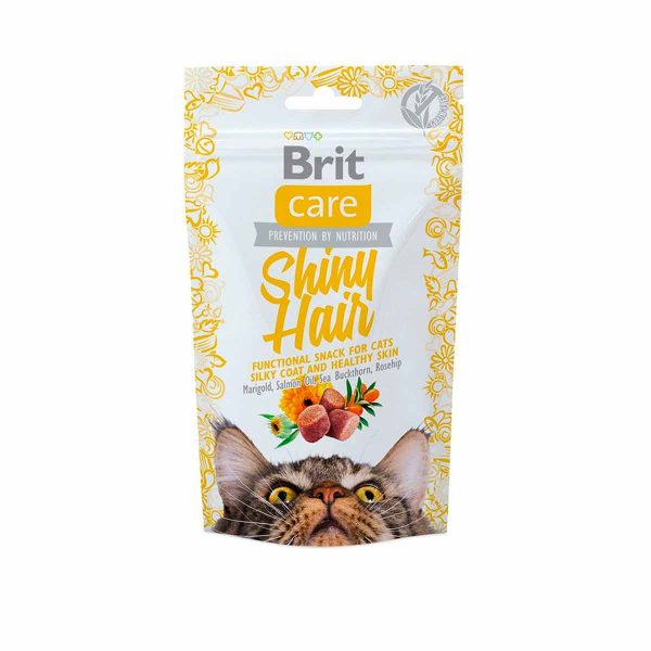 Brit Care Cat Snack Shiny Hair