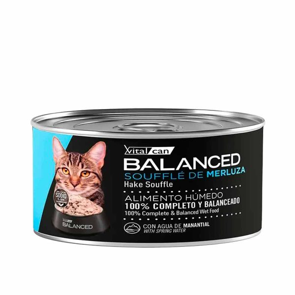 Balanced Lata Gato Adulto Souffle de Merluza
