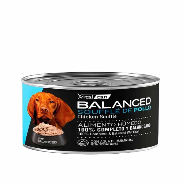 Balanced Lata Perro Adulto Souffle de Pollo