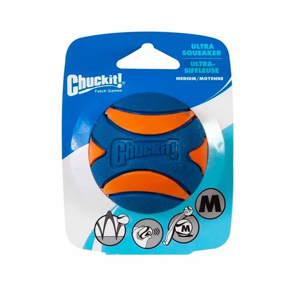 Juguete Pelota Chuckit Squeaker