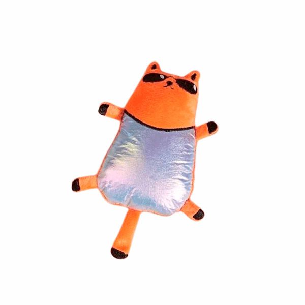 Peluche Gato Naranja con lentes y Catnip