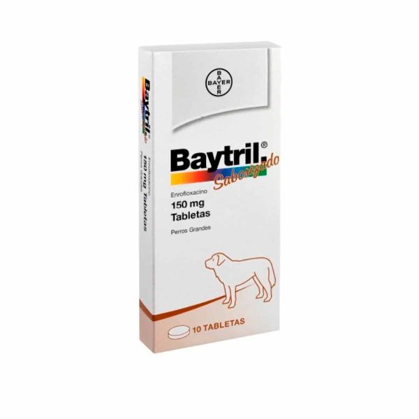 Baytril 150 Mg 10 Comprimidos