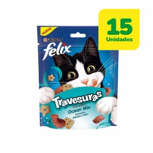 15 Unidades Felix Travesuras Ocean Mix 60 Grs