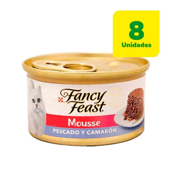 Fancy Feast Mousse Pez Camarón