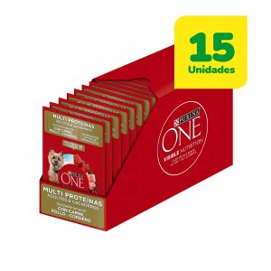 15 Unidades One Perro Multiproteina con Carne, Pollo y Cordero