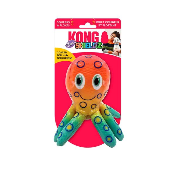 Juguete Kong Shieldz Tropics Octopus