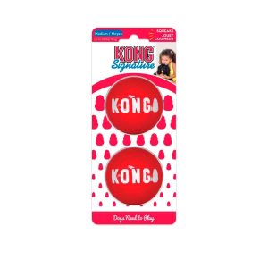 Juguete Kong Signature Ball 2 Pack