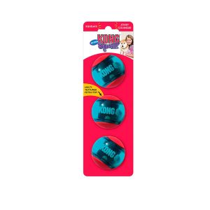 Juguete Kong Squeezz Action Ball Red 3x