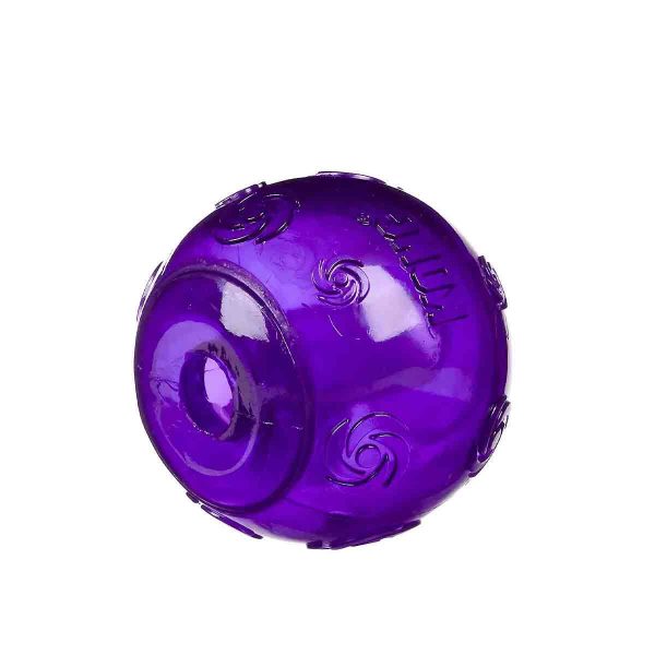 Juguete Kong Squeezz Action Ball Morado