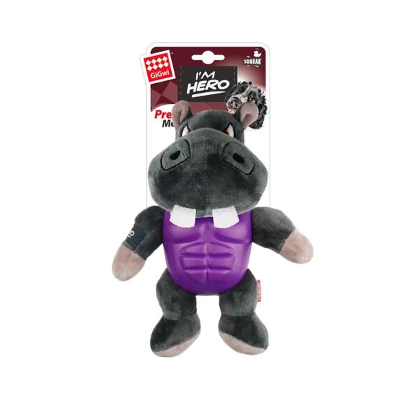 Peluche Gigwi Hipopotamo Im Hero Sonido Plush