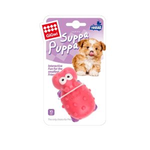 Peluche Gigwi Hipopotamo Suppa Puppa Puppy Rosado/Morado